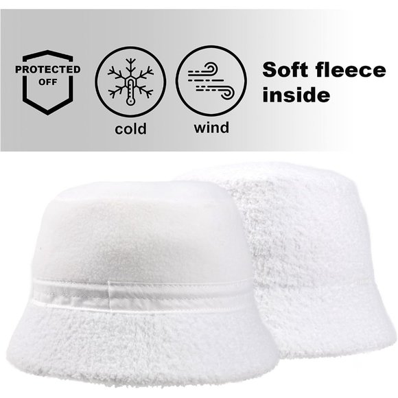 Braxton Women  Winter Plush Faux Fur Fluffy Sherpa Bucket Hats main image 7